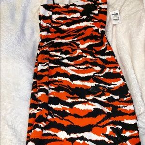 Tiger Print Dress